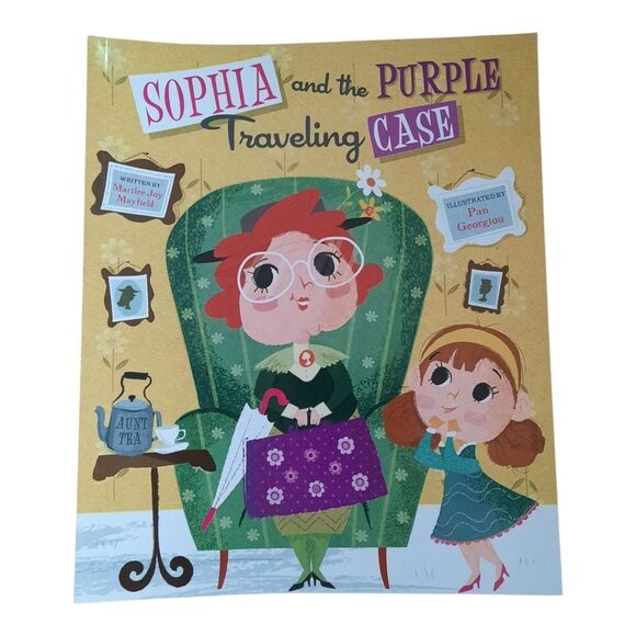 Sophia and the Purple Traveling Case - Children's Book - Picture 1 of 2
